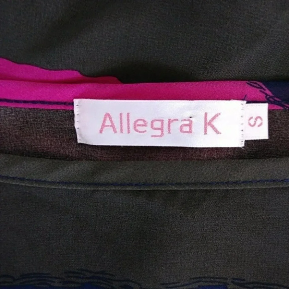 Oversized Sheer Chiffon TunicTop - Picture 7 of 8